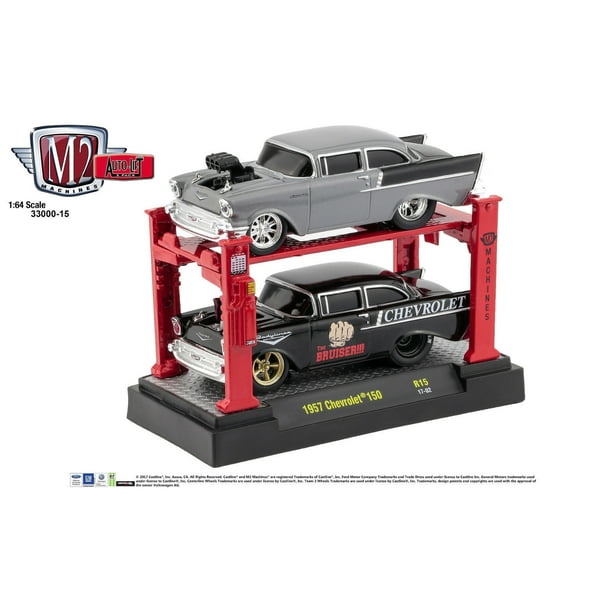 Details about   New 1/64 Diecast Car M2 Machine '57 Chevy 150 in Acrylic Display Case 6,880 Made 